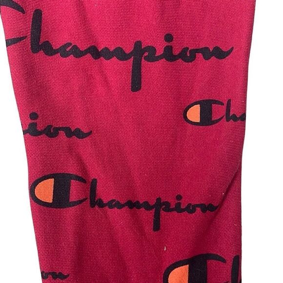 Champion Men's Red Logo Print Cherry Reverse Weave Jogger Pants Size Small NWOT - Picture 3 of 5